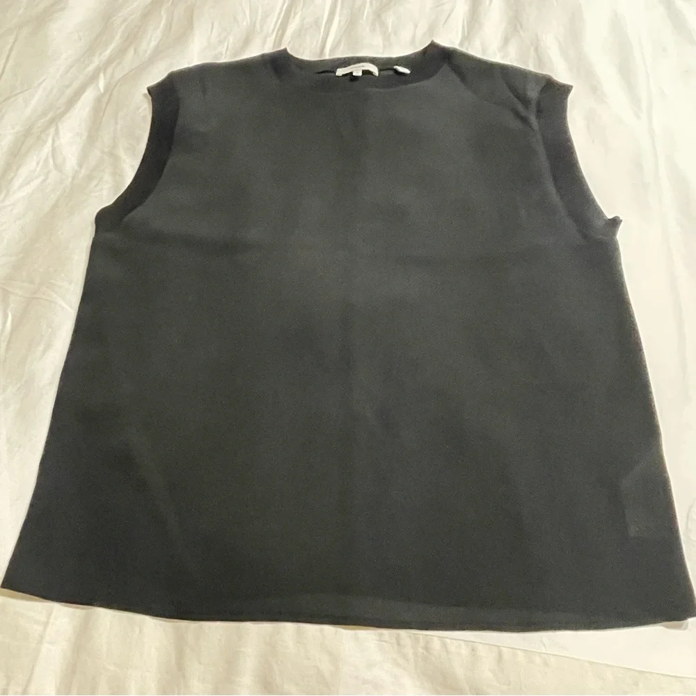 Vince Classic Black‎ Crew Neck Tee_8